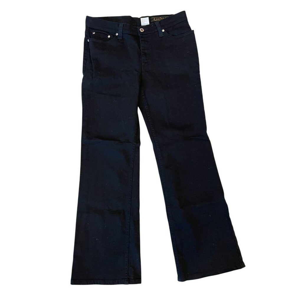 Lawman Western Jeans Bootcut Black‎ Denim Bling 13 (34) Y2K cowgirl country